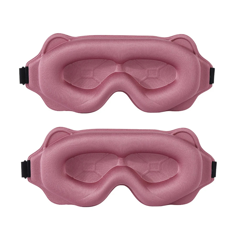 DreamShade™ 3D Sleeping Mask – Soft Light-Blocking Eye Mask for Travel & Night Sleep