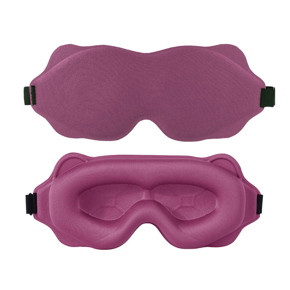DreamShade™ 3D Sleeping Mask – Soft Light-Blocking Eye Mask for Travel & Night Sleep