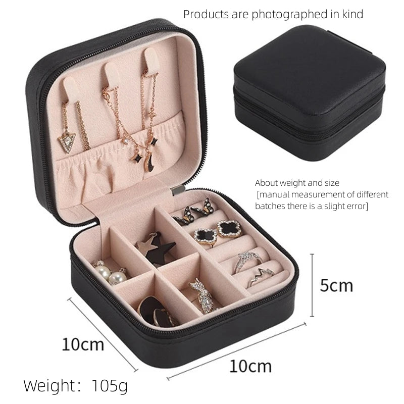 GlamKeep Case – Travel Jewellery Box for Women with Classic Design