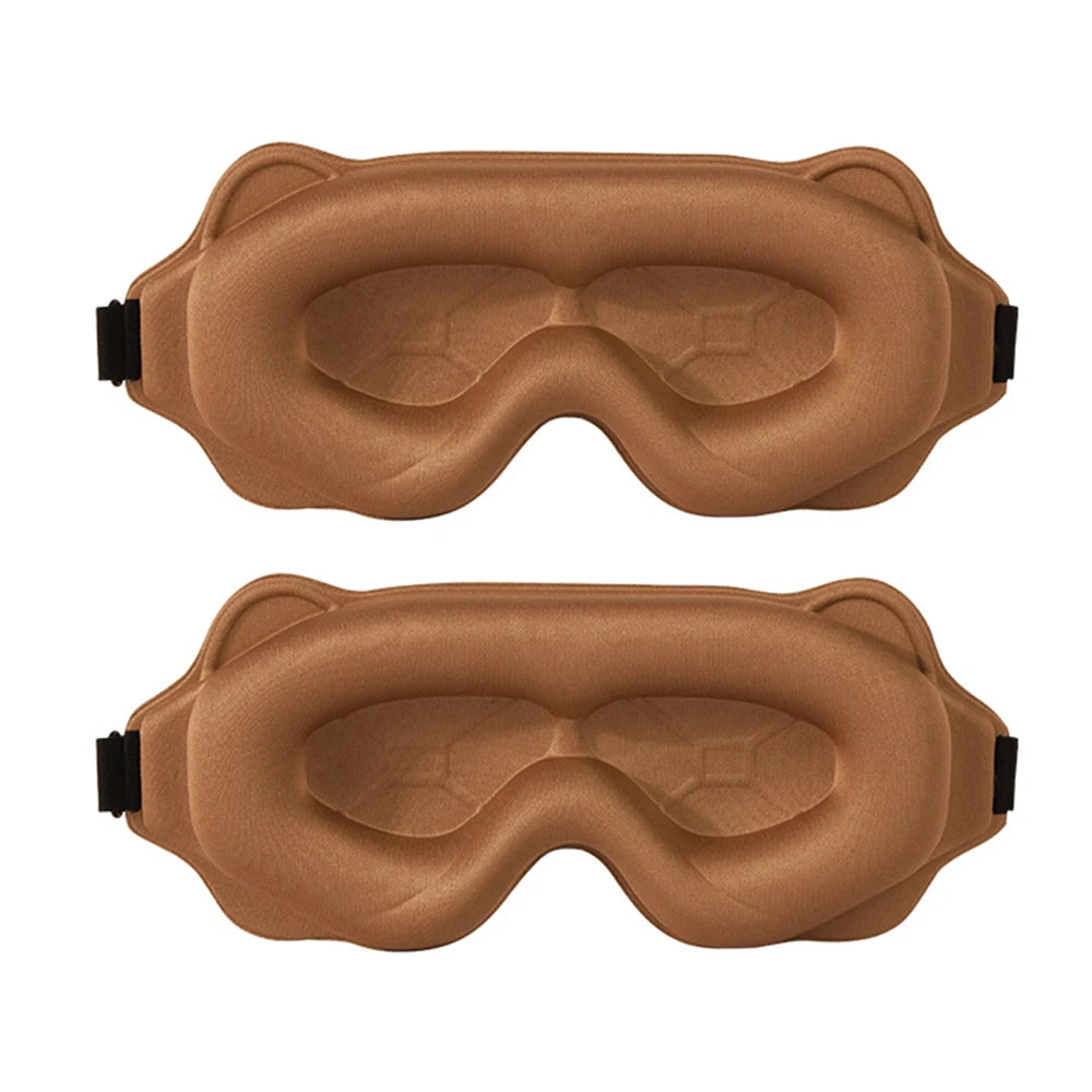 DreamShade™ 3D Sleeping Mask – Soft Light-Blocking Eye Mask for Travel & Night Sleep