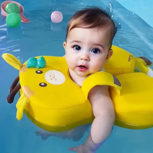 SafeSplash™ Baby Swim Float – Non-Inflatable Buoyant Ring for Infants & Toddlers 6–36 Months