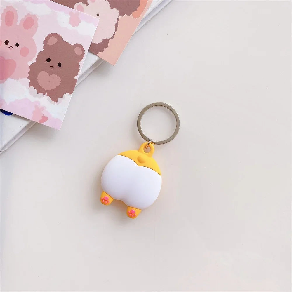 SweetGuard™ Cartoon AirTag Holder – Cute Anti-Lost Silicone Protective Case