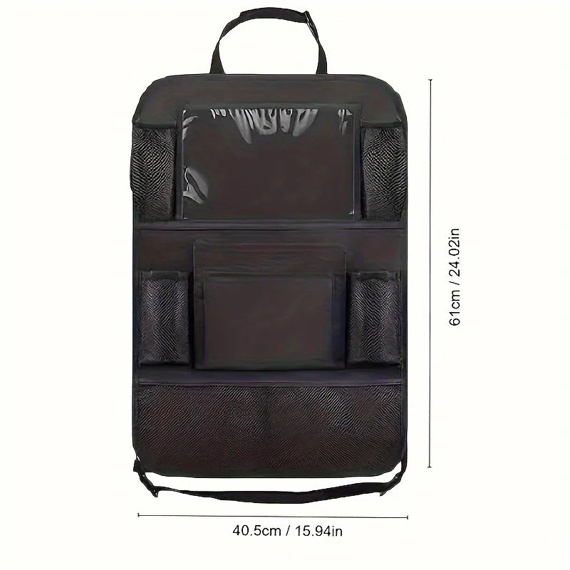 DriveNeat Pocket – Car Back Seat Storage Bag with Organiser Compartments