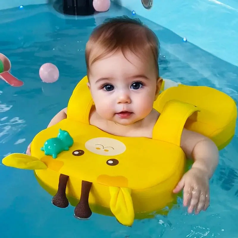 SafeSplash™ Baby Swim Float – Non-Inflatable Buoyant Ring for Infants & Toddlers 6–36 Months
