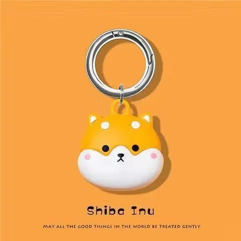 SweetGuard™ Cartoon AirTag Holder – Cute Anti-Lost Silicone Protective Case