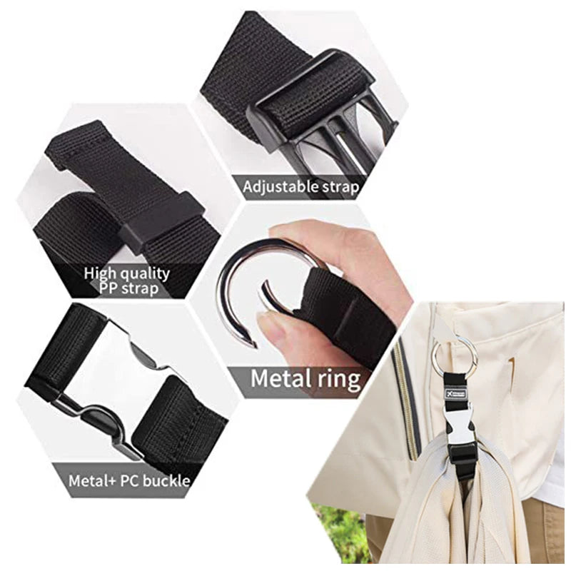 EasyCarry™ Portable Luggage Strap – Secure Extra Bags, Backpacks & Jackets While Travelling