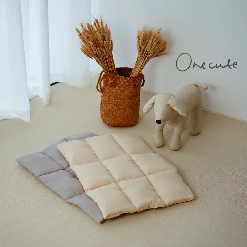CosyNest Mat – Warm Flannel Bed Liner for Travel Pet Carriers Accessories for pet bag