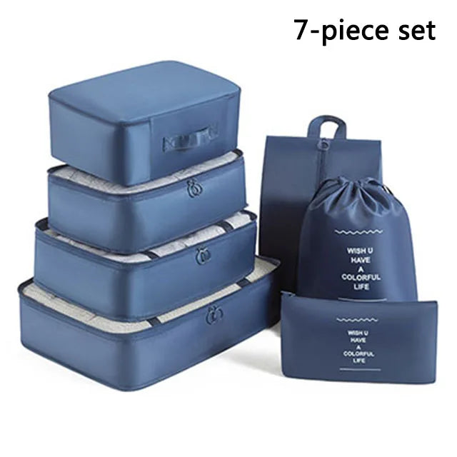 Smart Storage Travel Bags – Clothes, Toiletries & Shoe Organisers Set