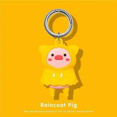 SweetGuard™ Cartoon AirTag Holder – Cute Anti-Lost Silicone Protective Case
