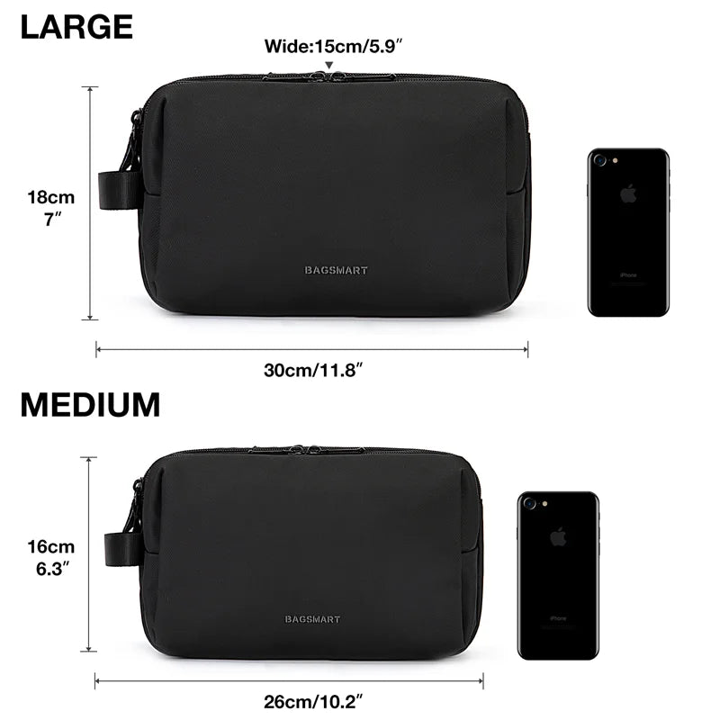 UrbanVoyage™ Large Capacity Toiletry Bag – Waterproof Men’s & Women’s Cosmetic Organiser