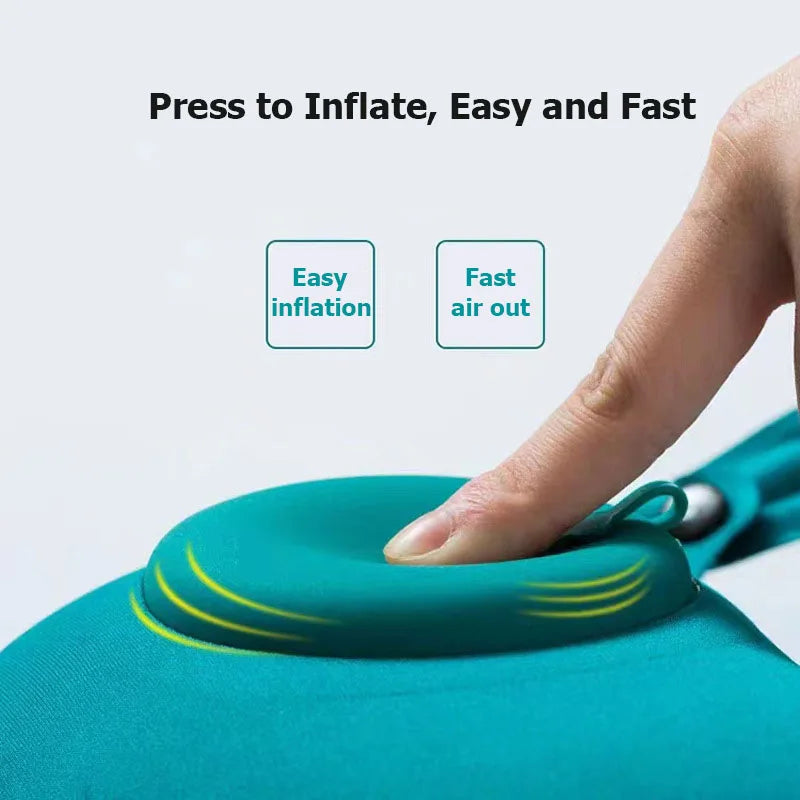 Inflatable Neck Pillow for Travel