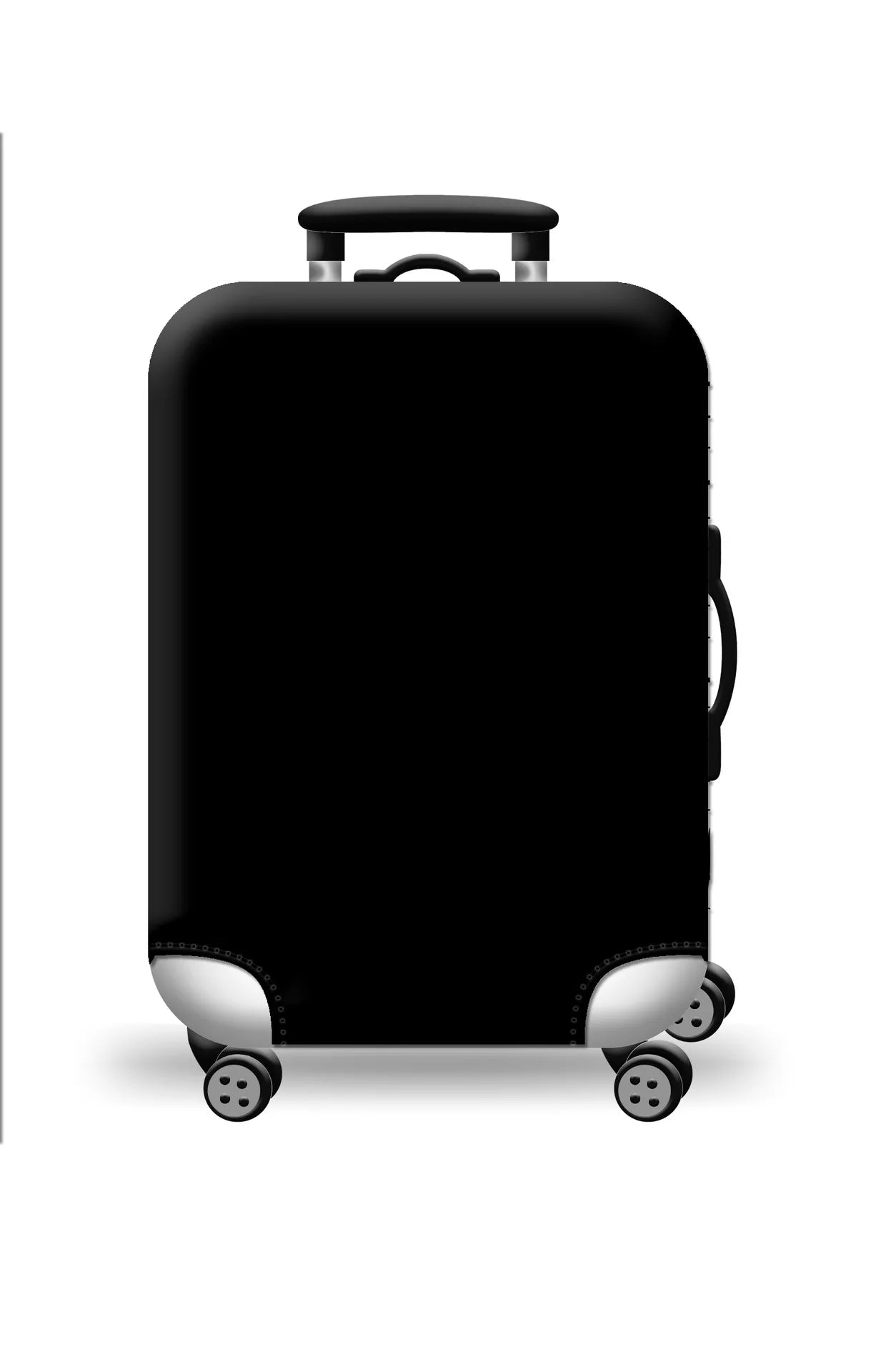 GlobeTrotter™ Elastic World Map Luggage Cover – Thick Zippered Suitcase Protector for 18–32" Bags