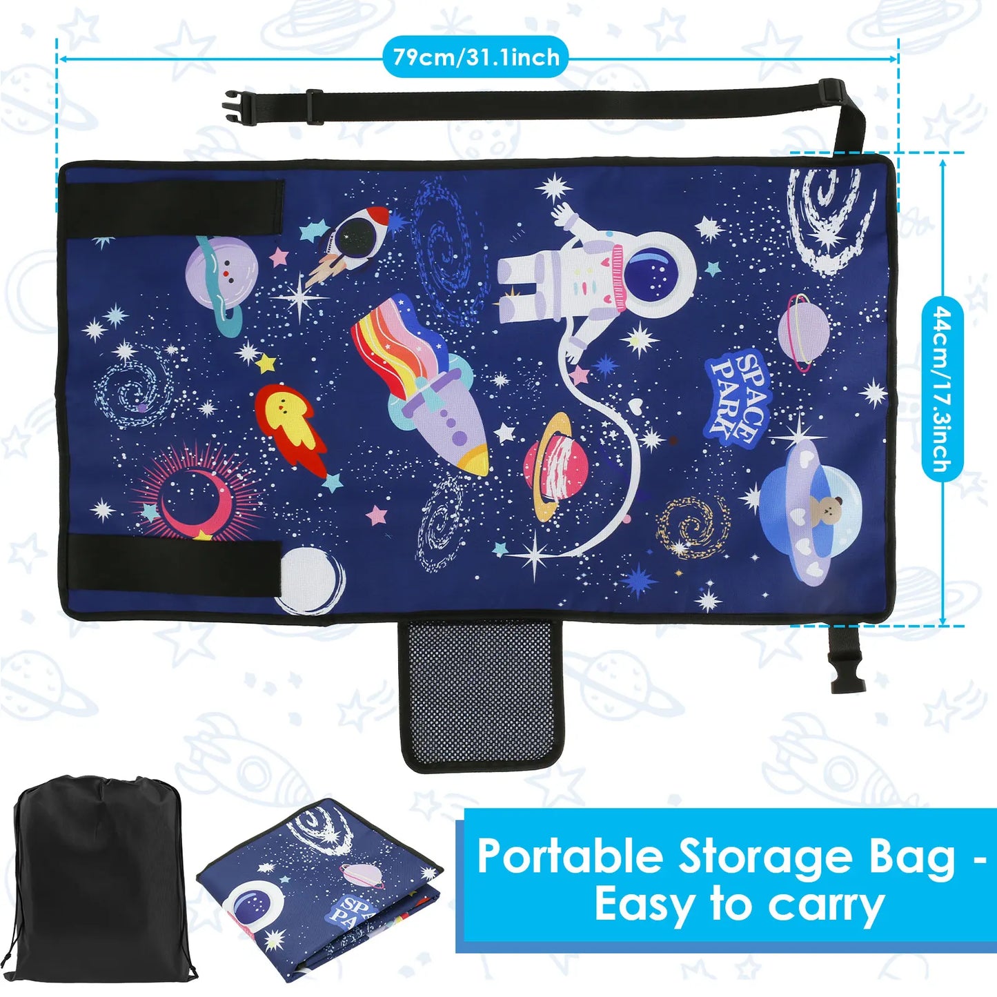SkyNap Junior – Kids’ Travel Bed & Seat Extender for Planes and Cars
