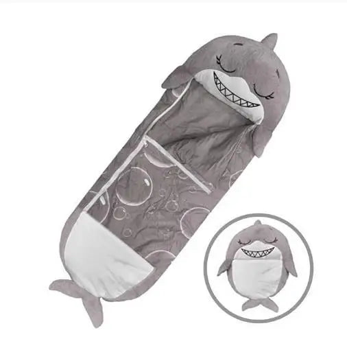 DreamPals Sleepy Sack – Warm Sleeping Bag with plush pillow and fun prints for Boys & Girls
