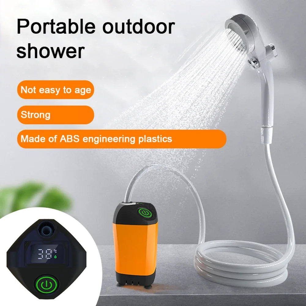 NomadSpray USB Shower – Portable Electric Camping Shower for Outdoor Adventures