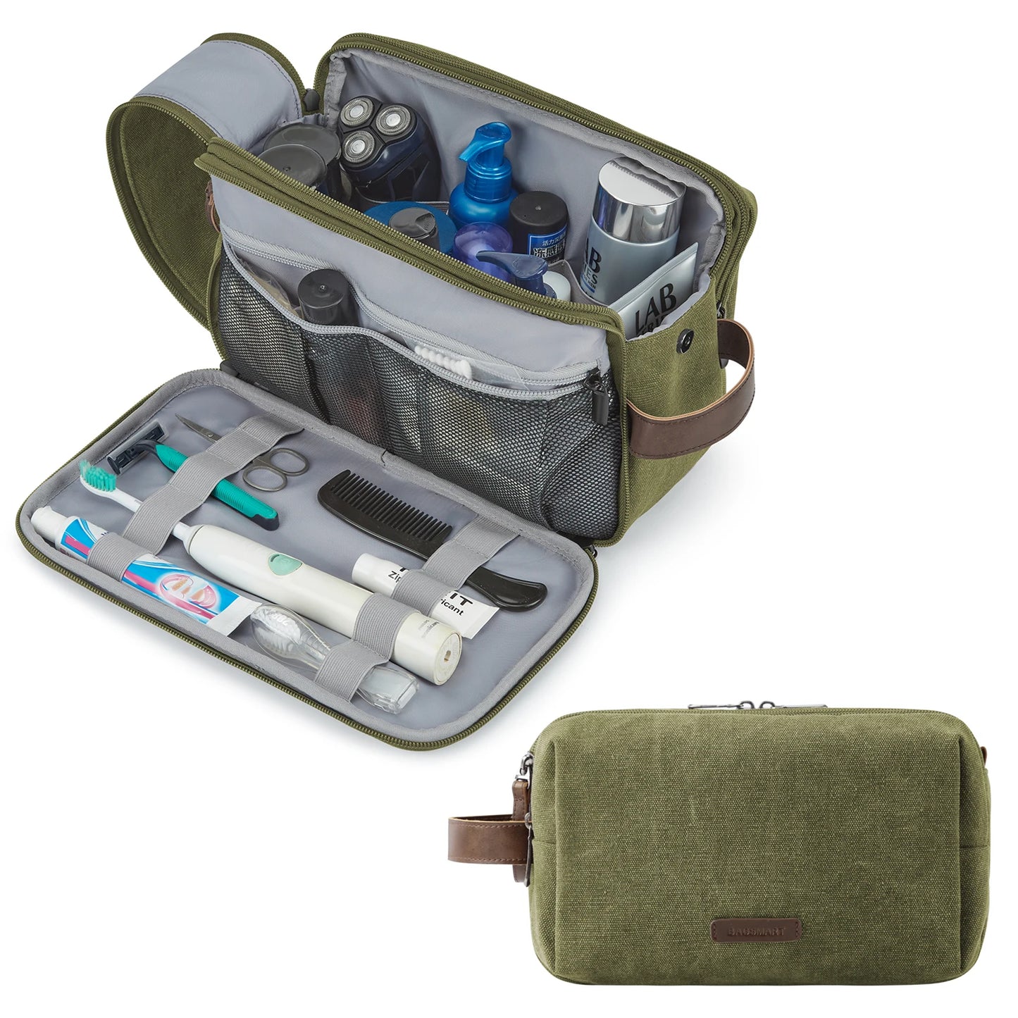 UrbanVoyage™ Large Capacity Toiletry Bag – Waterproof Men’s & Women’s Cosmetic Organiser