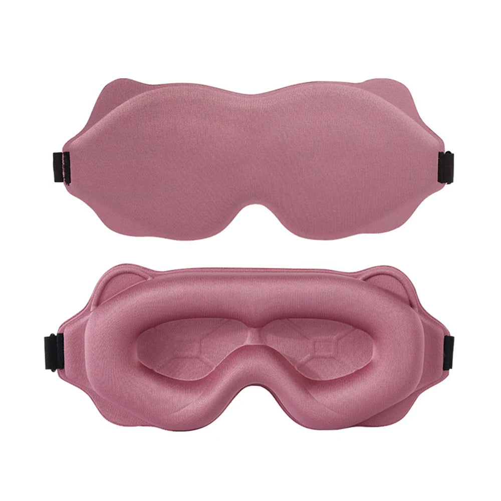 DreamShade™ 3D Sleeping Mask – Soft Light-Blocking Eye Mask for Travel & Night Sleep