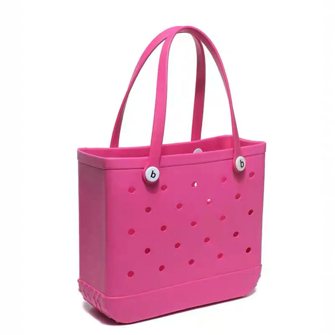 Bolso de EVA AquaTote tipo cesta: moderno bolso de viaje y playa en color liso