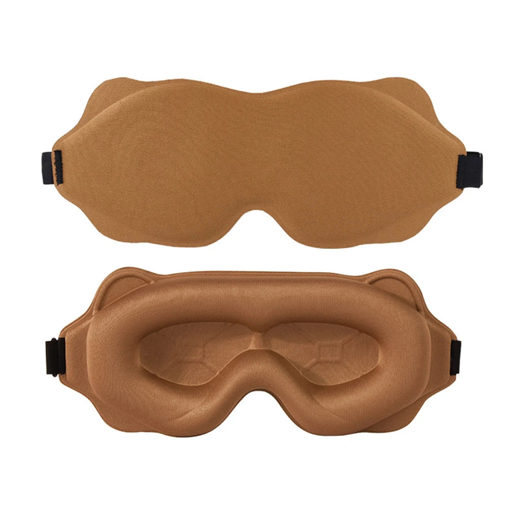 DreamShade™ 3D Sleeping Mask – Soft Light-Blocking Eye Mask for Travel & Night Sleep