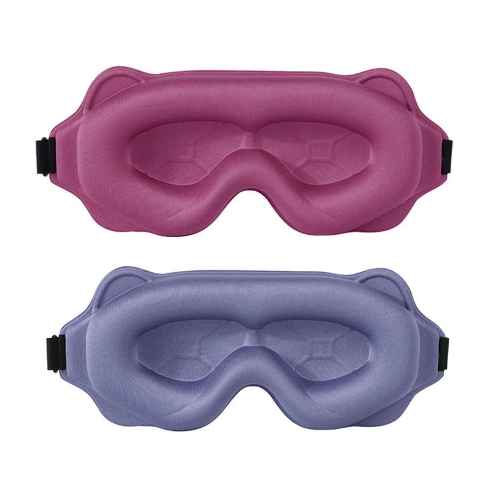 DreamShade™ 3D Sleeping Mask – Soft Light-Blocking Eye Mask for Travel & Night Sleep