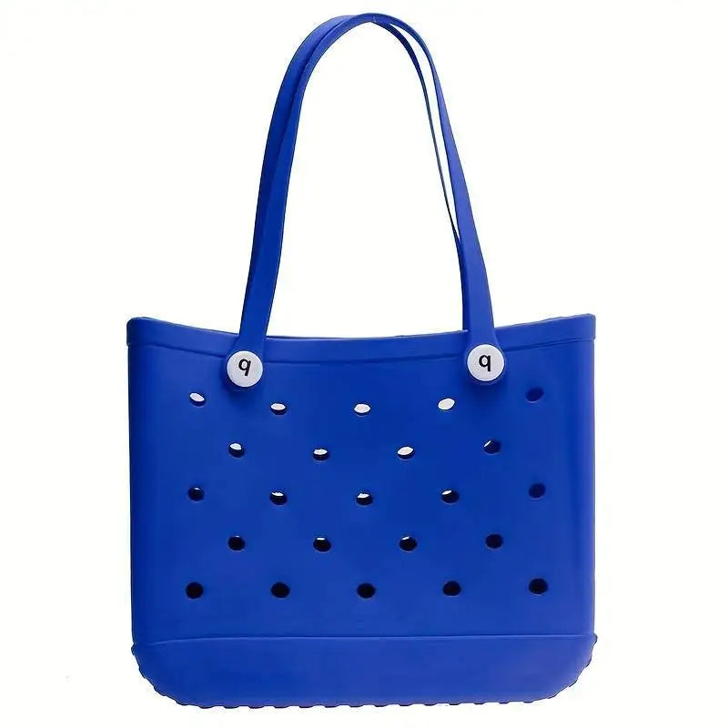 Bolso de EVA AquaTote tipo cesta: moderno bolso de viaje y playa en color liso
