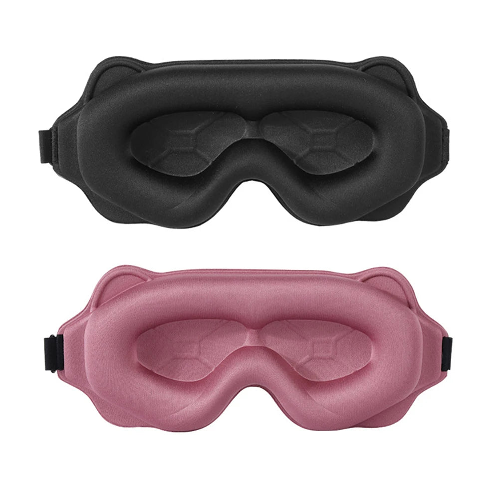 DreamShade™ 3D Sleeping Mask – Soft Light-Blocking Eye Mask for Travel & Night Sleep