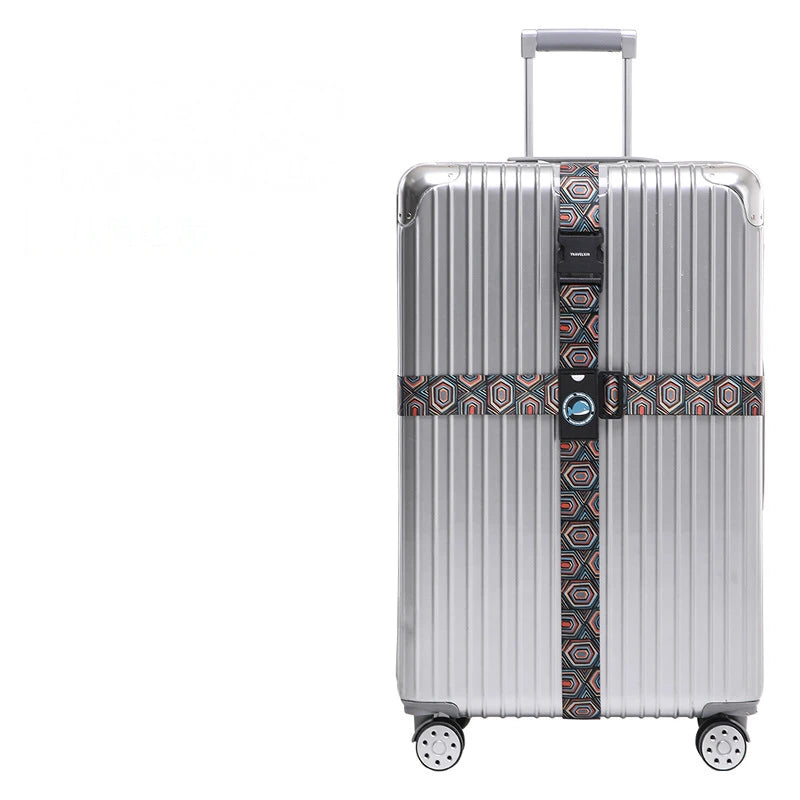 SecureStrap™ Anti-Theft Luggage Belt – Adjustable Cross Strap for Suitcases & Travel Bags