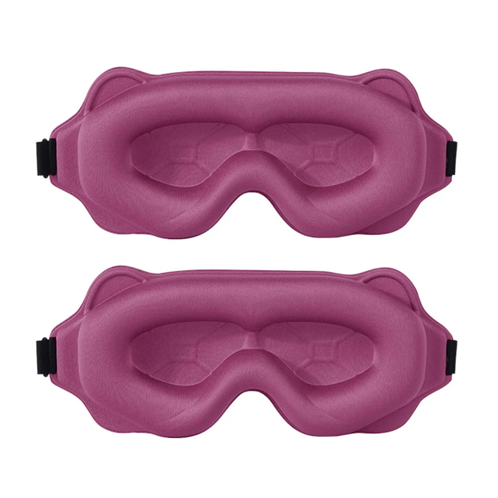 DreamShade™ 3D Sleeping Mask – Soft Light-Blocking Eye Mask for Travel & Night Sleep