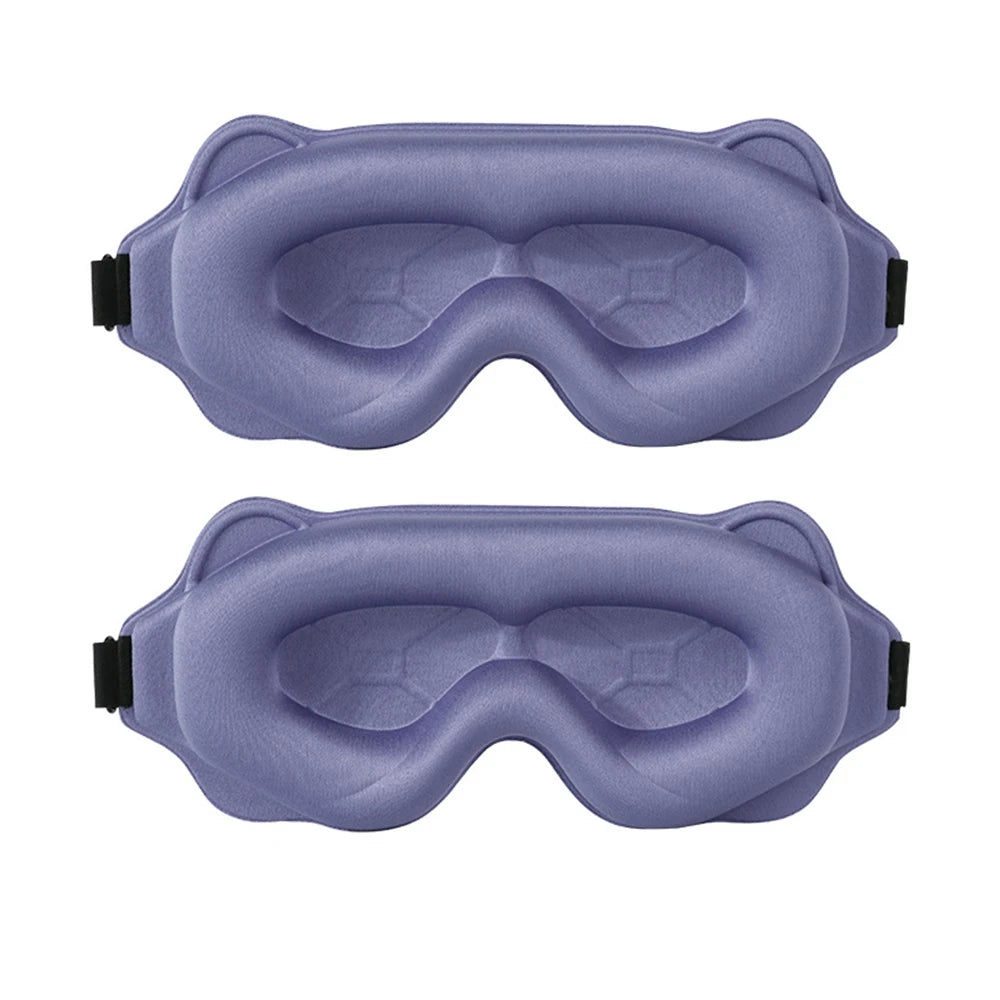 DreamShade™ 3D Sleeping Mask – Soft Light-Blocking Eye Mask for Travel & Night Sleep