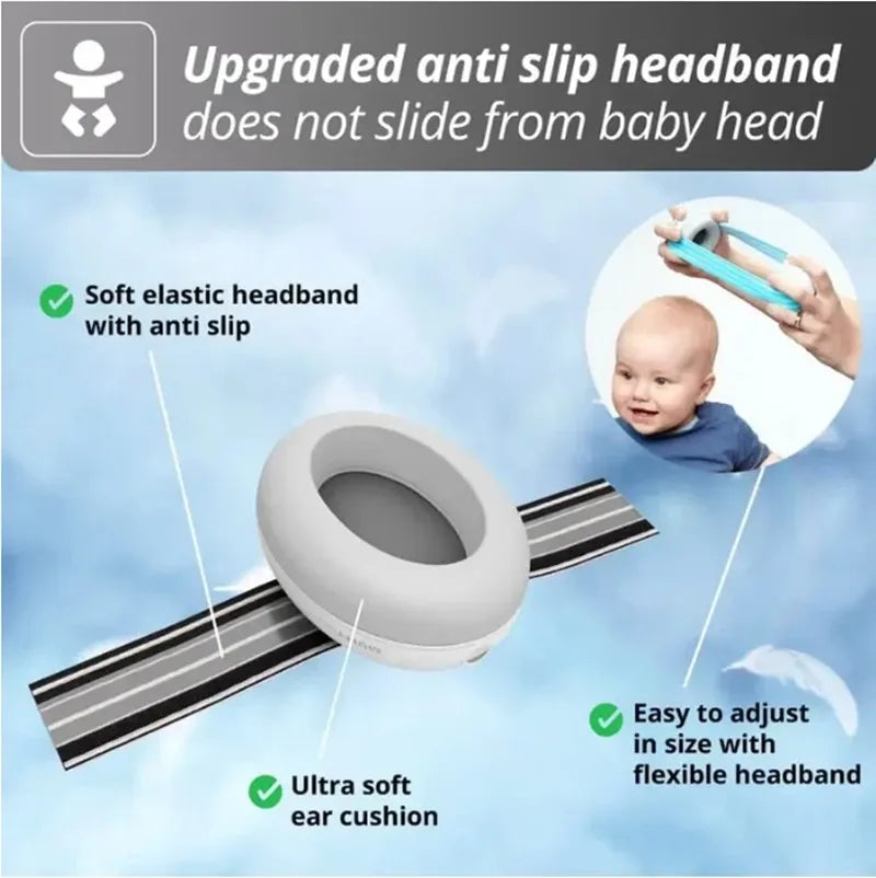 SnugBuds Baby Earmuffs – Noise Reduction Headphones for Sleep & Sound Protection