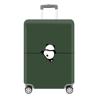 TravelJoy™ Elastic Cartoon Luggage Cover – Thick Zippered Suitcase Protector for 18–32" Bags