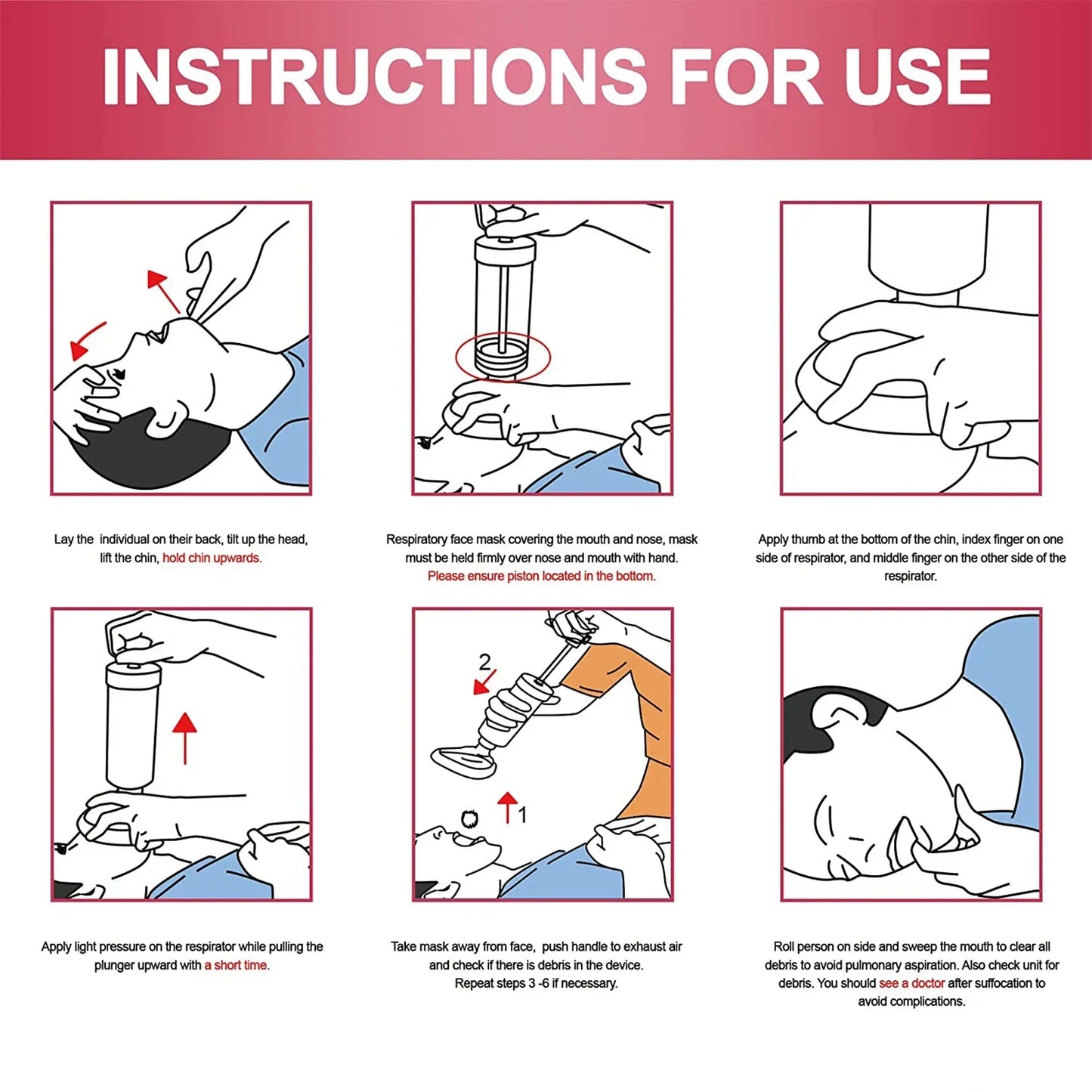 Airway Hero – Emergency Anti-Choke Suction Device for Kids & Adults