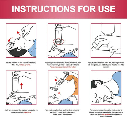Airway Hero – Emergency Anti-Choke Suction Device for Kids & Adults