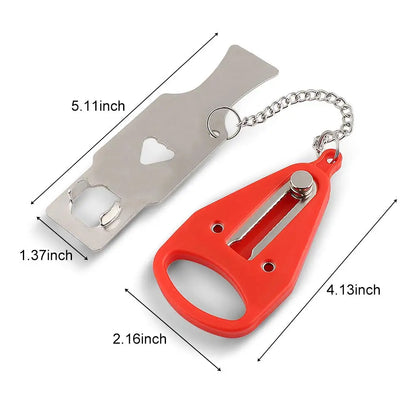 SafeStay™ Portable Door Lock – Extra Security Latch for Travel, Hotels & Home Protection