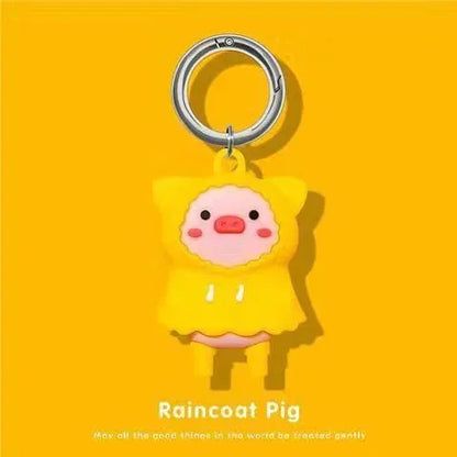 SweetGuard™ Cartoon AirTag Holder – Cute Anti-Lost Silicone Protective Case