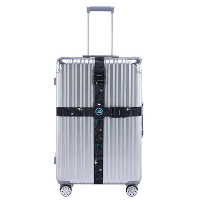 SecureStrap™ Anti-Theft Luggage Belt – Adjustable Cross Strap for Suitcases & Travel Bags