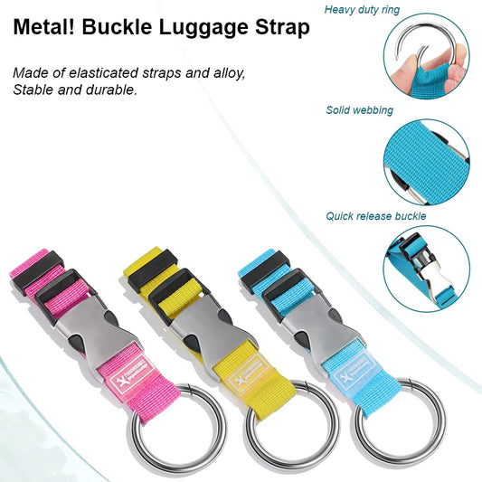 EasyCarry™ Portable Luggage Strap – Secure Extra Bags, Backpacks & Jackets While Travelling