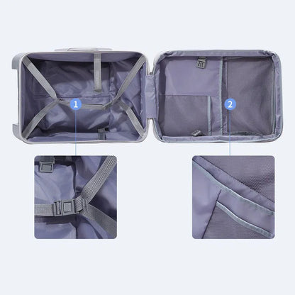 TravelTots™ Ride-On Stroller Suitcase – Durable Waterproof Kids Luggage for Sitting & Riding