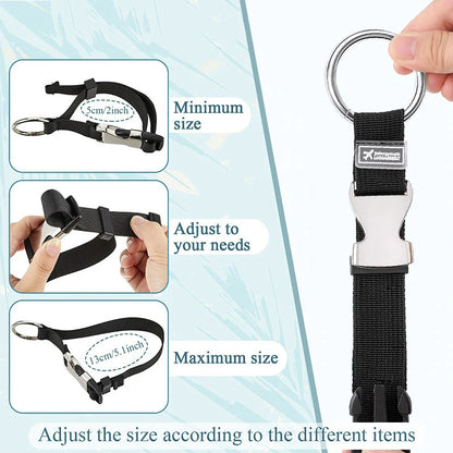 EasyCarry™ Portable Luggage Strap – Secure Extra Bags, Backpacks & Jackets While Travelling