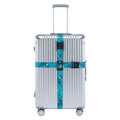 SecureStrap™ Anti-Theft Luggage Belt – Adjustable Cross Strap for Suitcases & Travel Bags