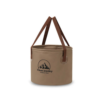 FlexiSink Bucket– Folding Bucket Waterproof Travel Basin for Outdoor Adventures