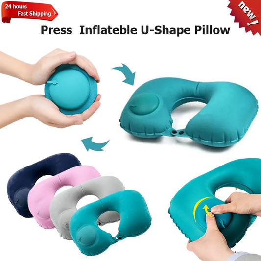 Inflatable Neck Pillow for Travel