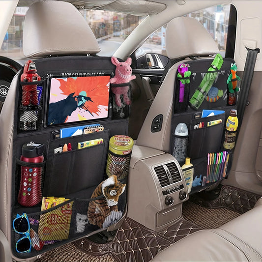 DriveNeat Pocket – Car Back Seat Storage Bag with Organiser Compartments