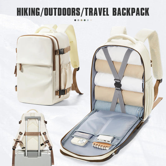 FlightMate 40x30x20 Travel Backpack – Hand Luggage with 15.6” Laptop Compartment