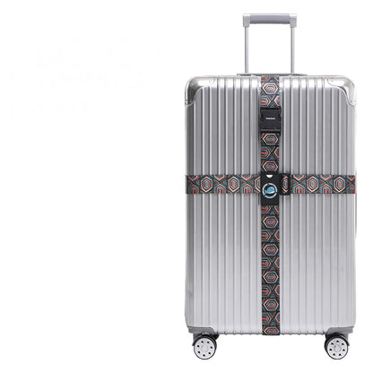 SecureStrap™ Anti-Theft Luggage Belt – Adjustable Cross Strap for Suitcases & Travel Bags